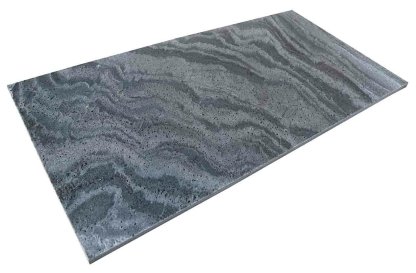 Vignette dalle de sol ou murale DENPASAR GREY pour intérieur, extérieur et piscine, 30 cm x 60 cm x 1,2 cm