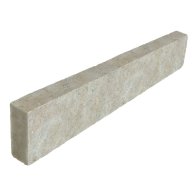 Bordure de jardin ou d'allée KHEOPS en pierre d'Egypte, surface vieillie, 20 cm x 100 cm x 8 cm - PALETTE COMPLETE