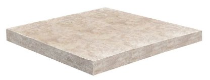 Vignette Dalle d'emmarchement en pierre naturelle CLASSHADE, 100 cm x 100 cm x 8 cm