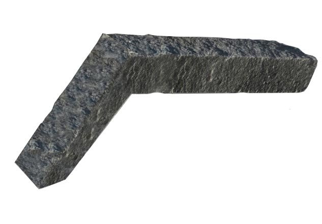 Angle pierre naturelle en barrette brute SCOTTISH - PALETTE COMPLETE