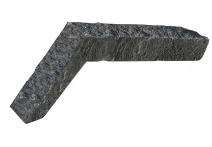 Vignette Angle pierre naturelle en barrette brute SCOTTISH