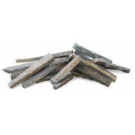 Parement pierre naturelle en barrette brute VULCAN - PALETTE COMPLETE