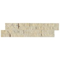 Parement mural pierre naturelle MADISON module en Z, 15,2 cm x 61/66 cm x 1,7 cm