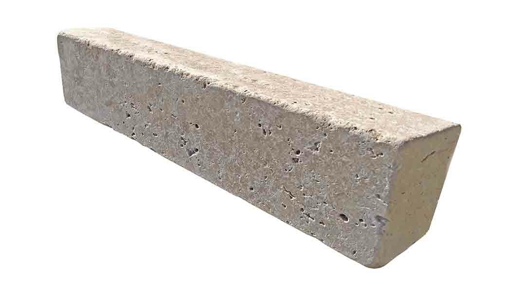 Bordure de jardin pierre naturelle STRONG MIX, 20 cm x 50 cm x 5 cm - PALETTE COMPLETE