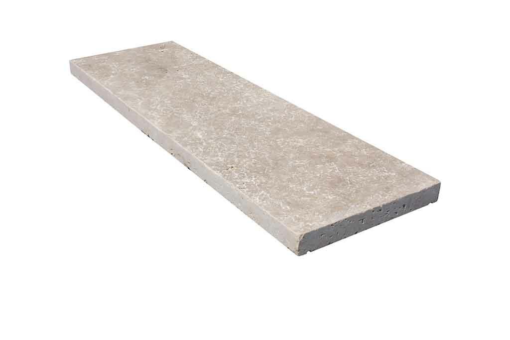 Couvertine CLASSHADE en pierre naturelle avec goutte d'eau, 30,5 cm x 100 cm x 4 cm - PALETTE COMPLETE