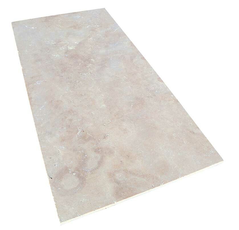 Dalle de sol ou murale CLASSHADE, bord antique, 40,6 cm x 81,2 cm x 1,2 cm - PALETTE COMPLETE