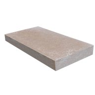 Marche KHEOPS, surface vieillie, bord droit chanfreiné, 33 cm x 60 cm x 8 cm - PALETTE COMPLETE
