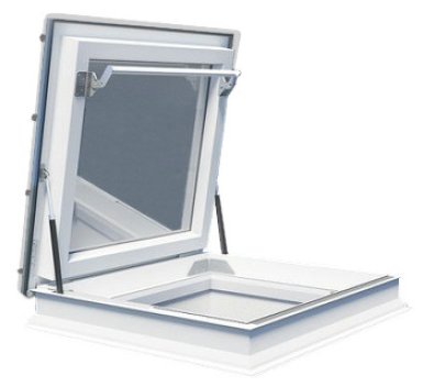 Vignette Fenêtre dôme sortie toit plat DRC - C coupole transparente - 90 cm x 120 cm