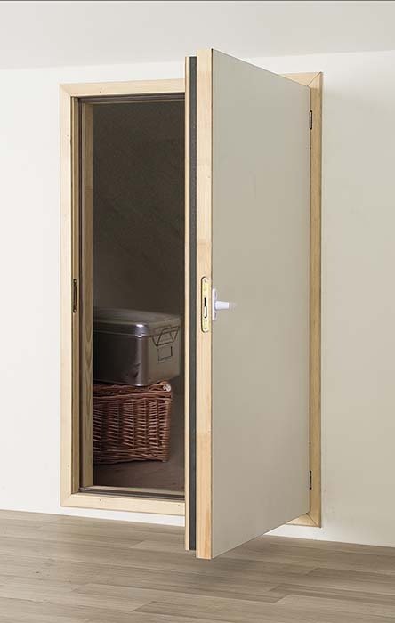 Portillon de comble DWF coupe-feu (0,64W/m²/K), 55 cm x 80 cm