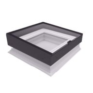 Fenêtre plane DXZ version fixe pour toit plat, vitrage P2 - 60 cm x 60 cm