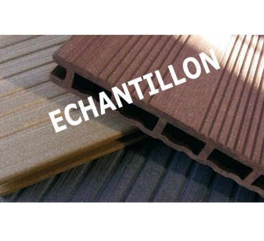 Vignette Echantillon Lames de clôture bois composite