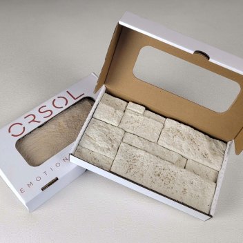 Vignette Echantillon parement orsol Cubik ton naturel