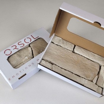 Vignette Echantillon parement orsol Olympe ton naturel