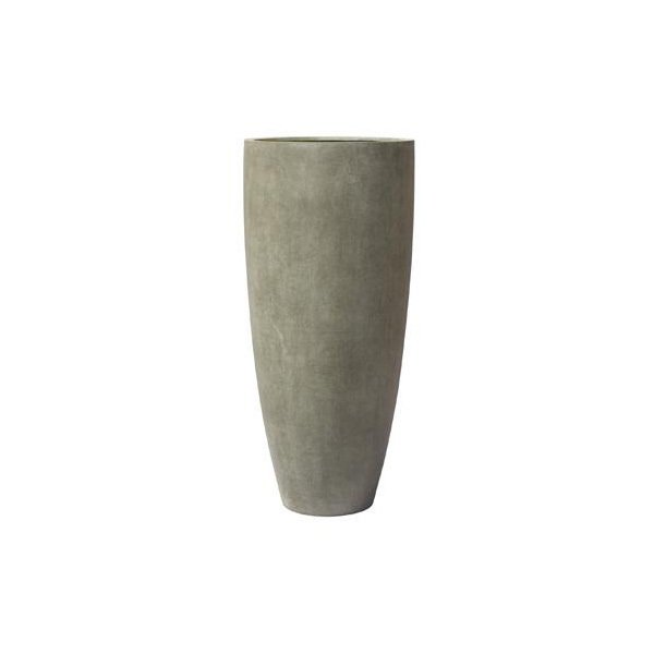 Vase cylindrique Edgware en béton léger