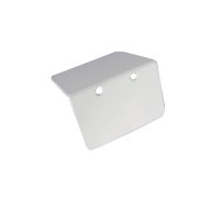 Equerre d'arrêt blanche pour profil de jonction des plaques polycarbonate de 16 mm