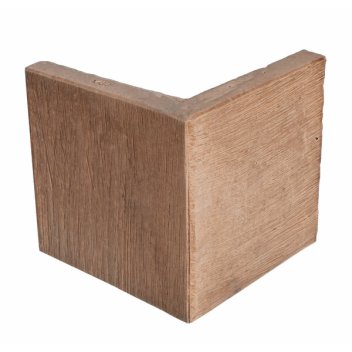 Vignette Angle NIAGARA 2 x 14 x 14 cm, motif cubique bois