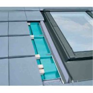 Raccord d'étanchéité EZV pour tuiles plates longues, pose standard - 55 cm x 78 cm