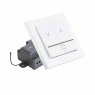 Interrupteur mural blanc pour commande sans fil
