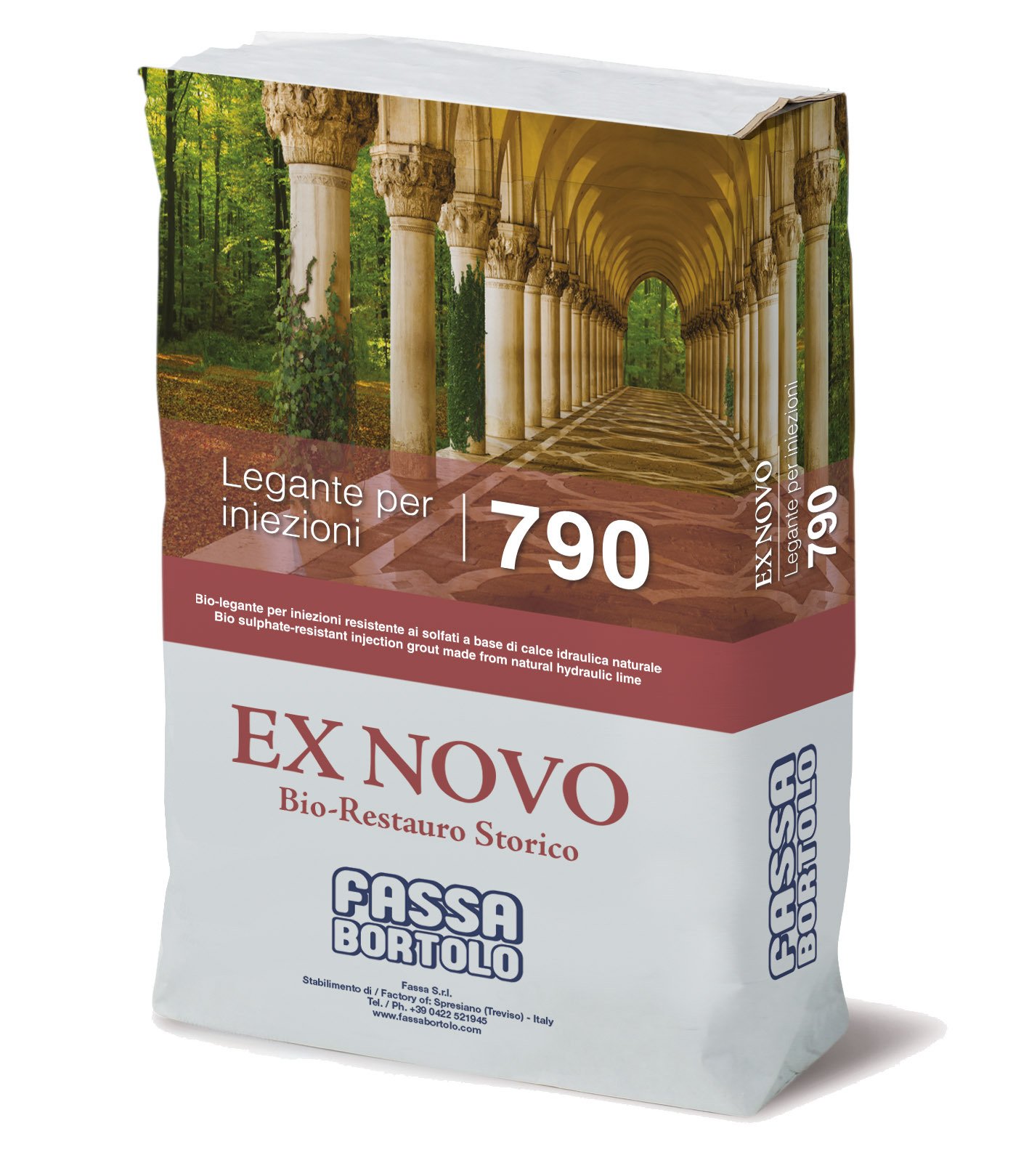 Liant naturel pour injection résistant aux sulfates, à base de chaux hydraulique naturelle NHL 3.5 - 25kg