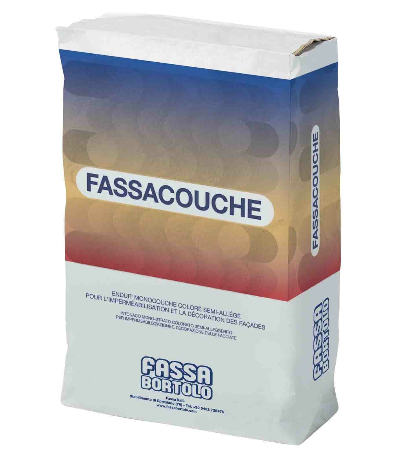 Enduit monocouche Couleur Trévise semi-allégé pour l'imperméabilisation et la décoration des façades - 25kg