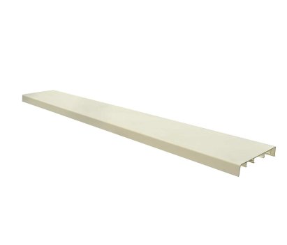 Vignette Couvre-mur alu plat beige sablé 27 x 210 cm