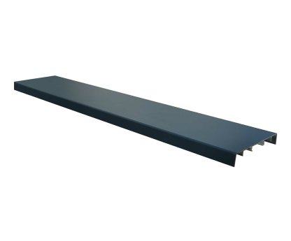 Vignette Couvre-mur alu plat anthracite sablé 27 x 210 cm