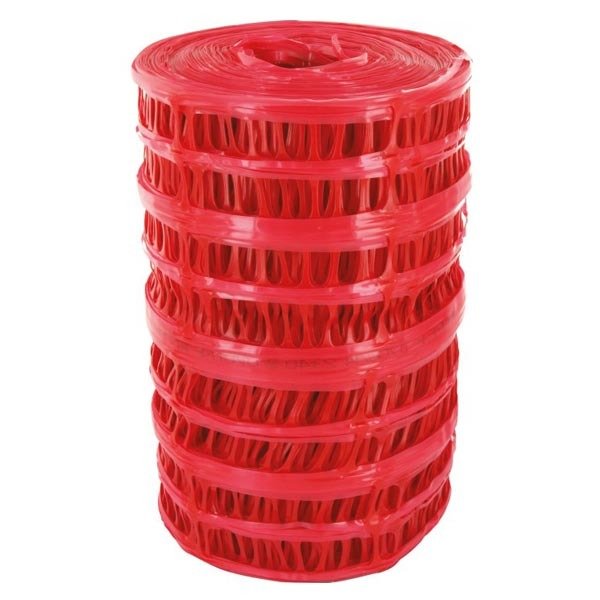 Filet avertisseur rouge 30 cm x 100 m