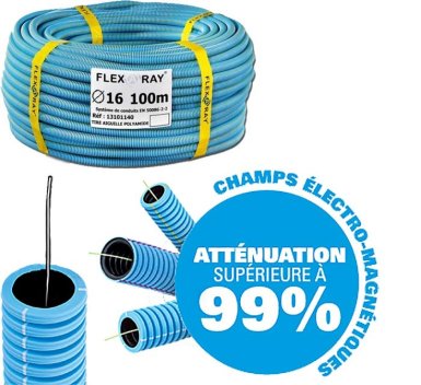 Vignette Gaine FLEXARAY+ avec fil semi-conducteur Ø 16 mm