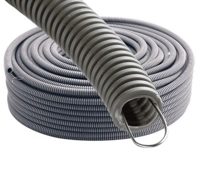 Vignette Gaine ICTA 3422, Ø 20 mm x 100 m, grise, avec tire-fil