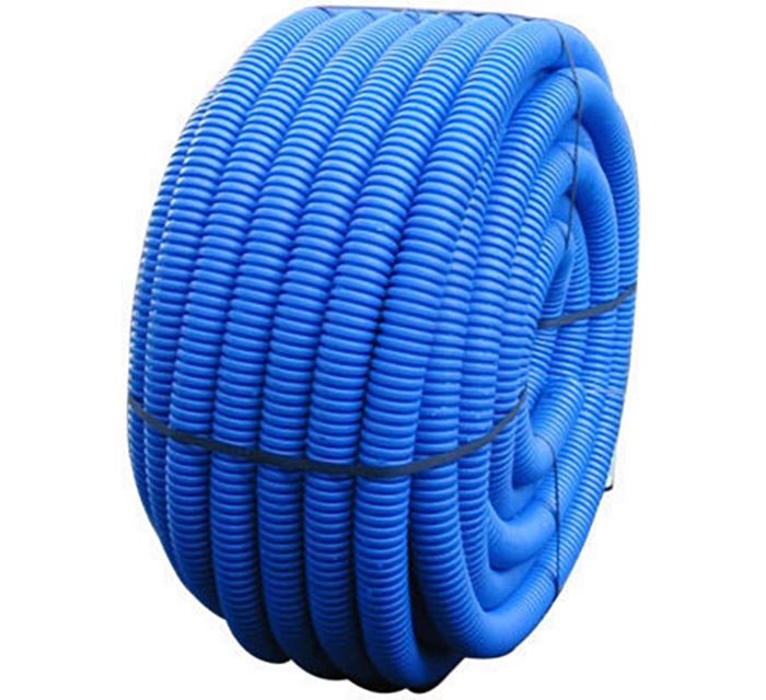 Gaine PE Ø 90 mm x 50 m, bleu