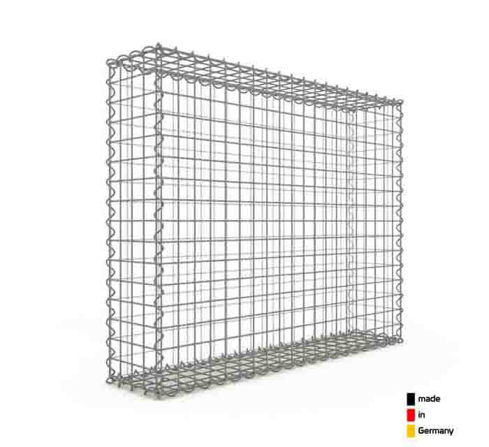Gabion 20 cm x 100 cm x 80 cm, maille 10 x 10 cm