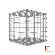 Gabion 30 cm x 30 cm x 30 cm, maille 10 x 10 cm
