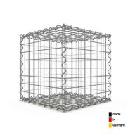 Gabion 40 cm x 40 cm x 40 cm, maille 5 x 5 cm