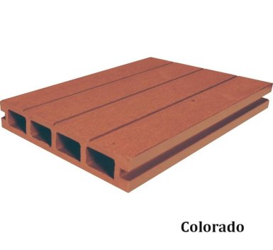 Vignette Lame de terrasse Havana 25 mm x 14 cm x 3.6 m, alvéolaire, colorado