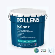 Peinture de finition, TOLLENS ICONE +, mat velouté