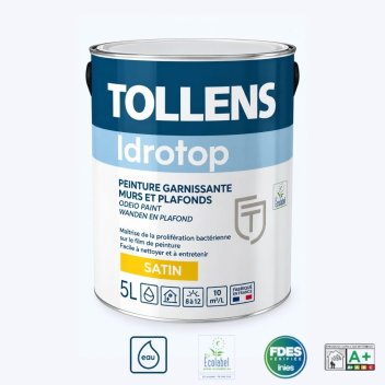 Vignette Peinture de finition TOLLENS IDROTOP satiné