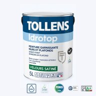 Peinture de finition TOLLENS IDROTOP velours satiné