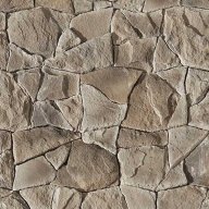 Parement Incerto ton bronze sur treillis