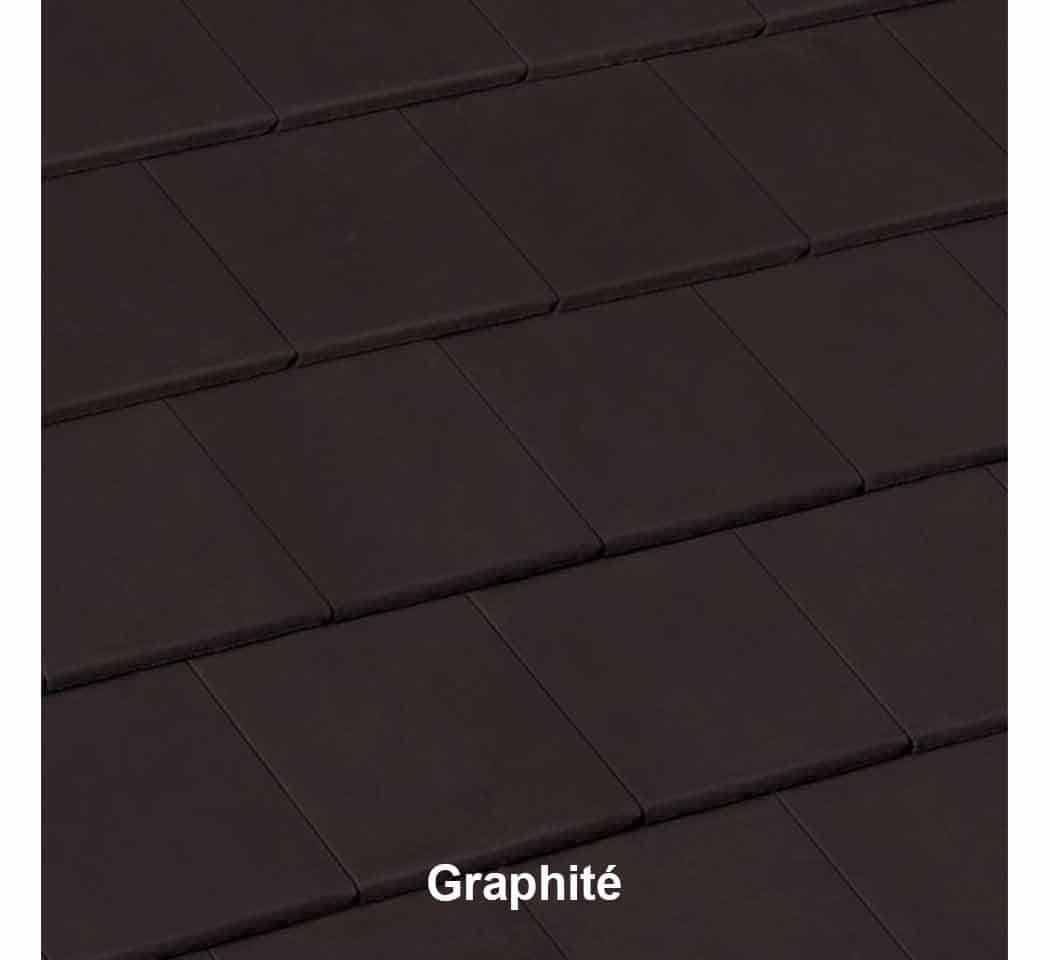 Tuile béton INNOTECH couleur graphité