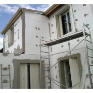 Kit complet ITE PSE blanc TH38, 150 m², 100 mm
