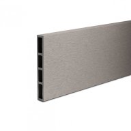Lame de clôture composite CC pour pose ajourée, 21 mm x 15 cm x 180 cm - gris quartz