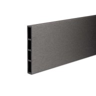 Lame de clôture composite CC pour pose ajourée, 21 mm x 15 cm x 180 cm - couleur anthracite