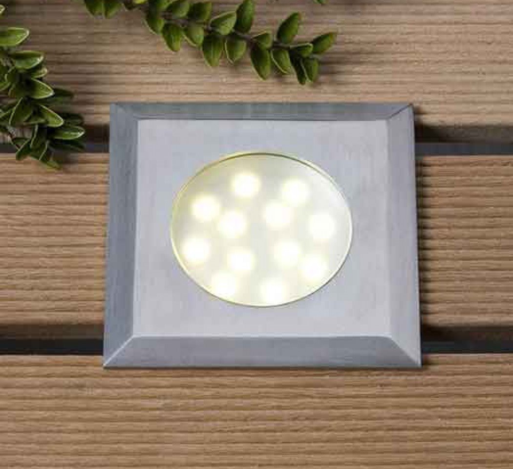 Spot led encastré Leda pour terrasse ou sols de jardin