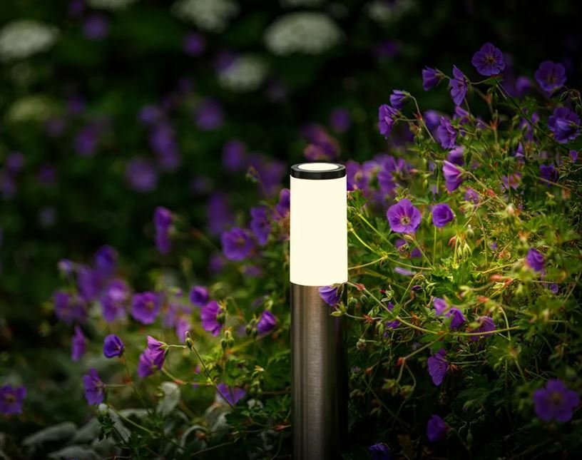 Borne lumineuse Lunia couleur noire