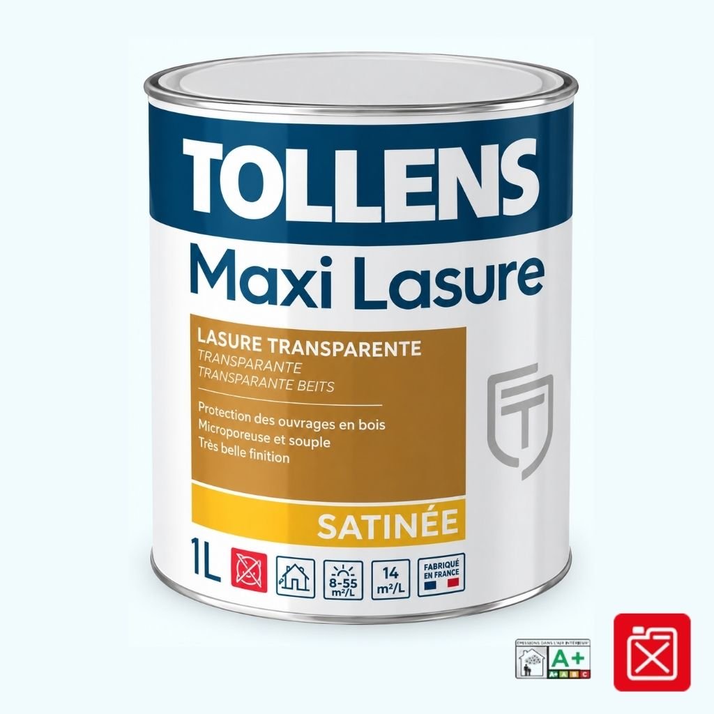 Lasure destinée à la préservation et décoration des bois