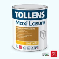 Lasure TOLLENS MAXI LASURE destinée à la préservation et décoration des bois