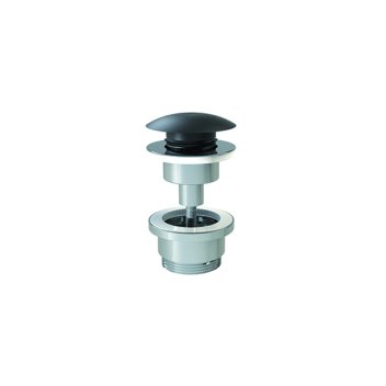 Vignette Bonde de vidage clic-clac noir mat
