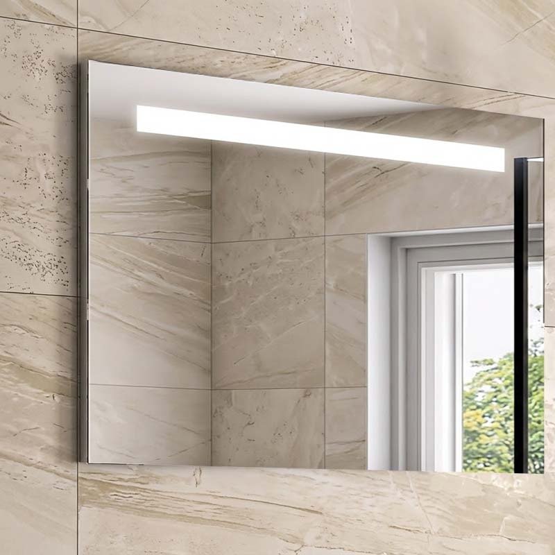 Miroir LED hauteur 65 cm, largeur 140 cm