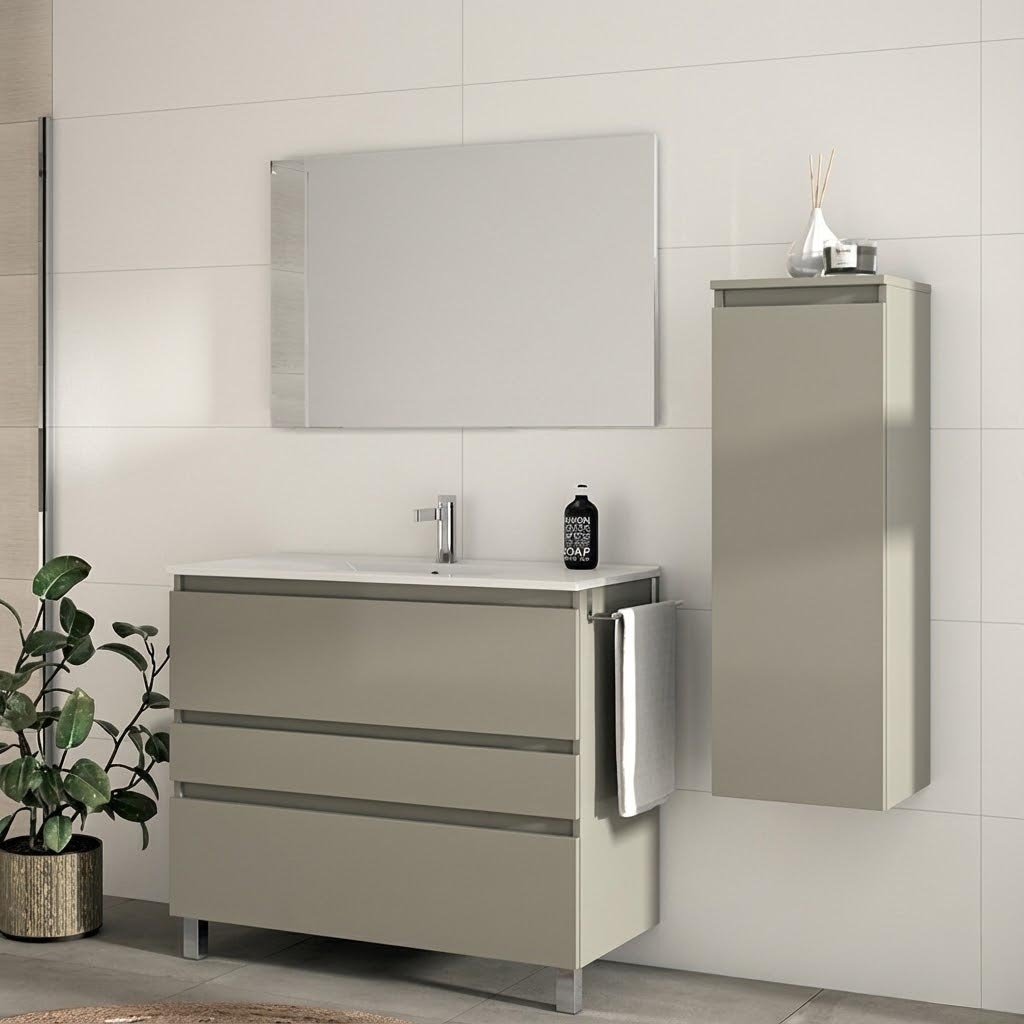 Miroir hauteur 60 cm, largeur 140  cm