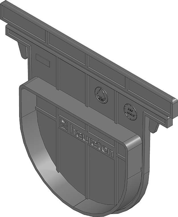Obturateur amont pour caniveau Recifix type 01